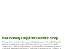 Tablet Screenshot of mniszek.com